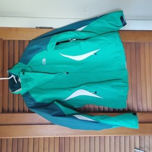 Women's The North Face 3-in-1 Jacket. Medium. Green/Dark Green.
